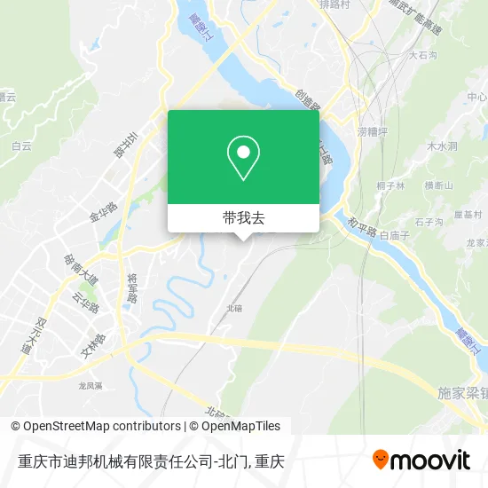重庆市迪邦机械有限责任公司-北门地图
