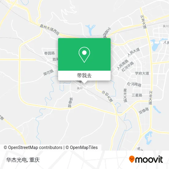 华杰光电地图