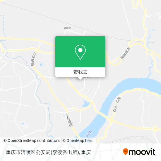 重庆市涪陵区公安局(李渡派出所)地图