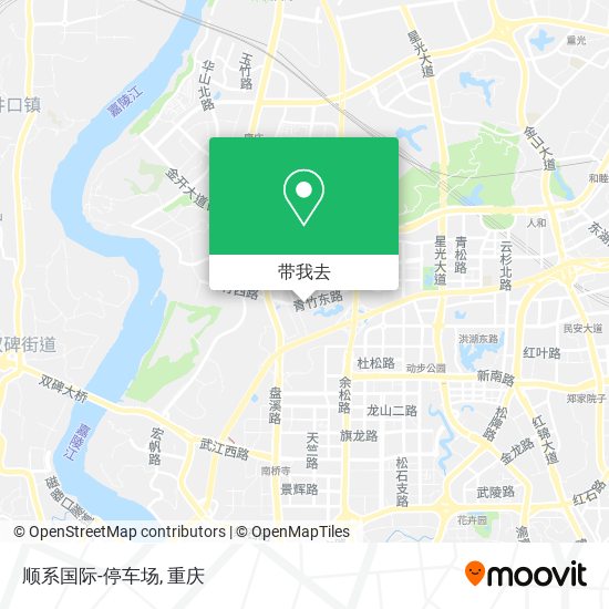 顺系国际-停车场地图