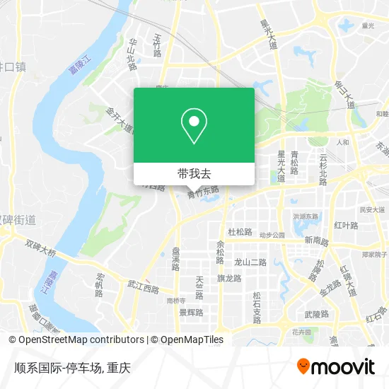 顺系国际-停车场地图