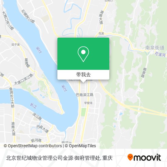 北京世纪城物业管理公司金源·御府管理处地图