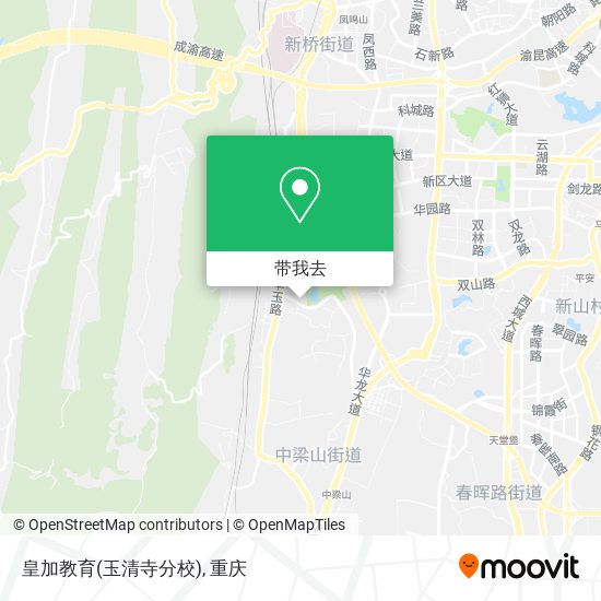 皇加教育(玉清寺分校)地图