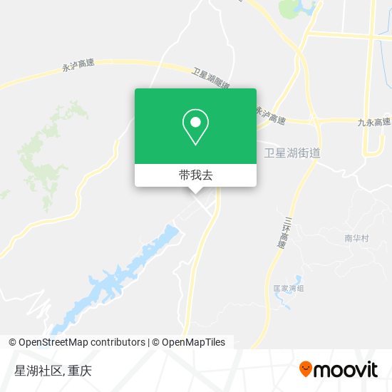 星湖社区地图