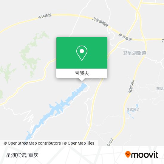 星湖宾馆地图