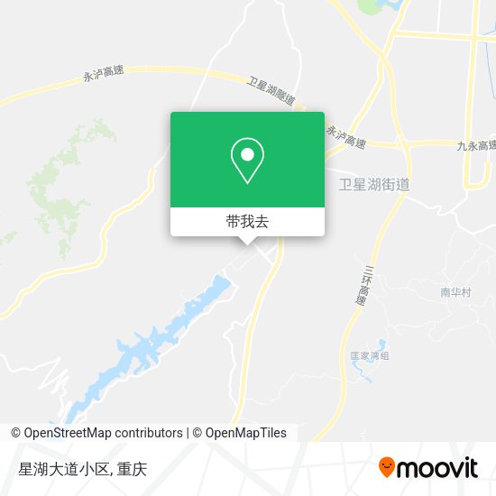 星湖大道小区地图