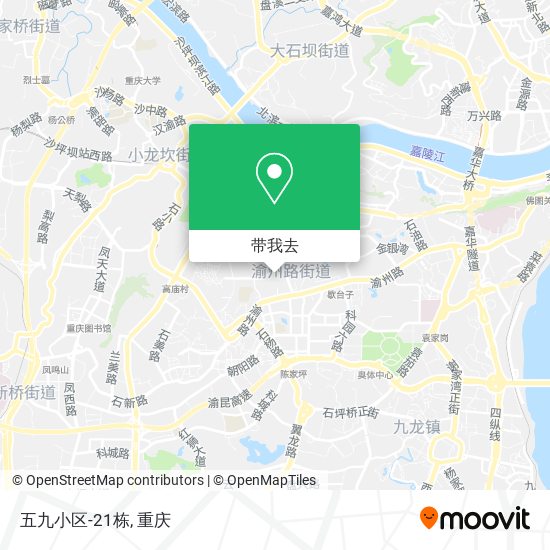 五九小区-21栋地图