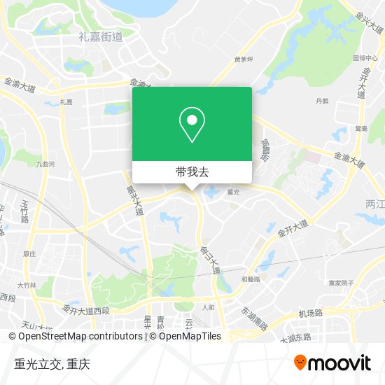 重光立交地图