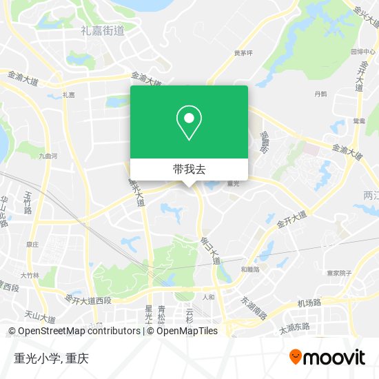 重光小学地图