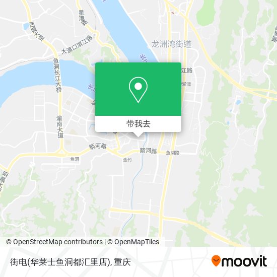 街电(华莱士鱼洞都汇里店)地图