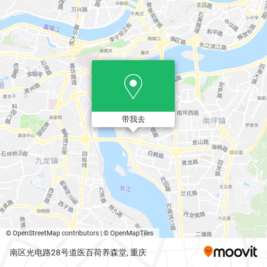 南区光电路28号道医百荷养森堂地图