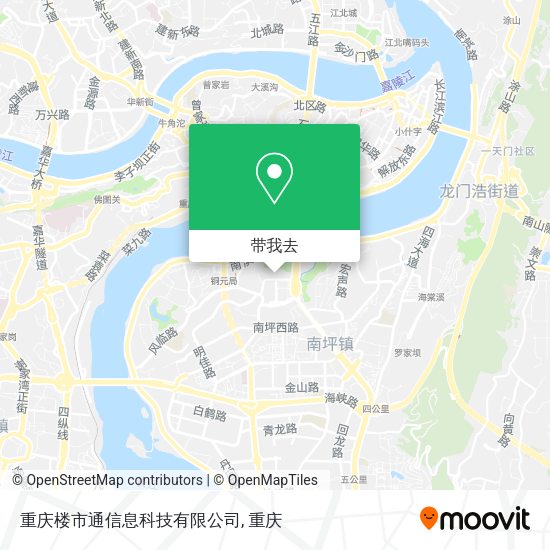 重庆楼市通信息科技有限公司地图