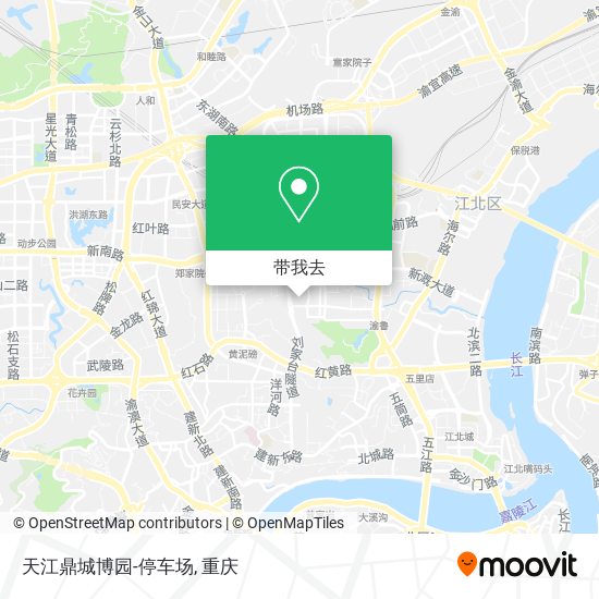 天江鼎城博园-停车场地图
