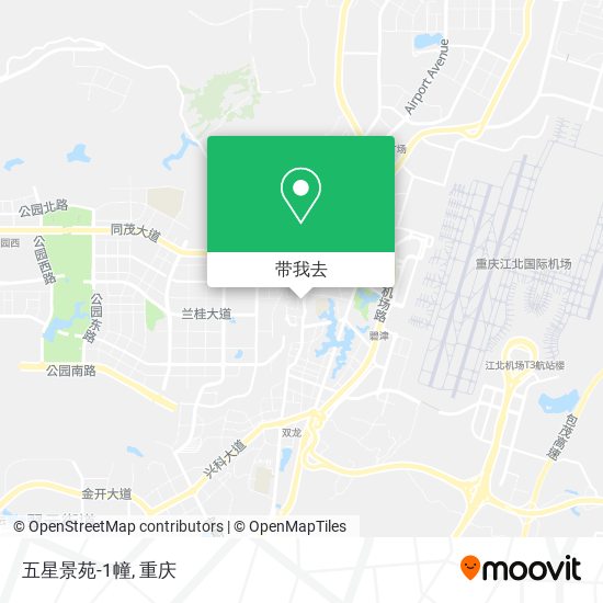 五星景苑-1幢地图
