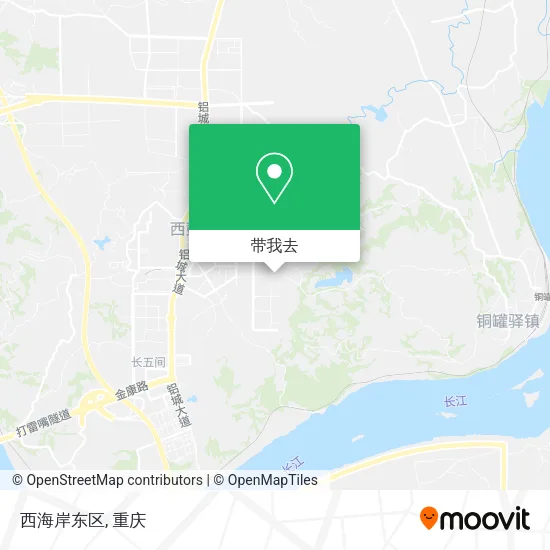 西海岸东区地图