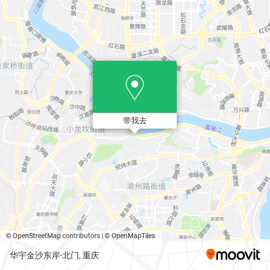 华宇金沙东岸-北门地图