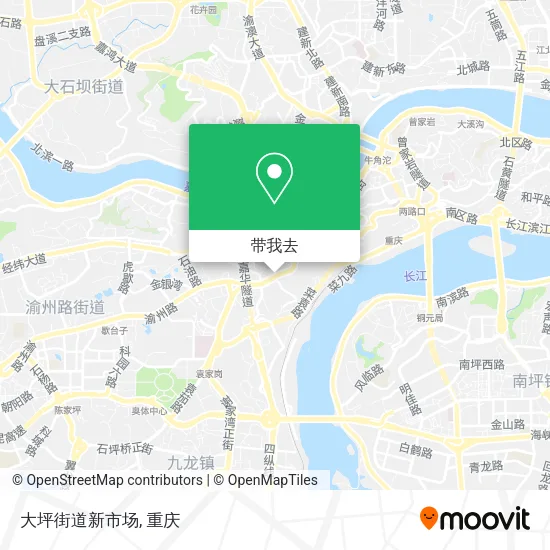 大坪街道新市场地图