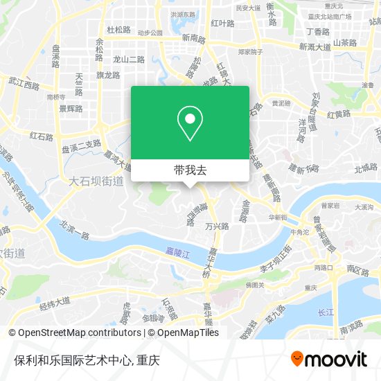 保利和乐国际艺术中心地图