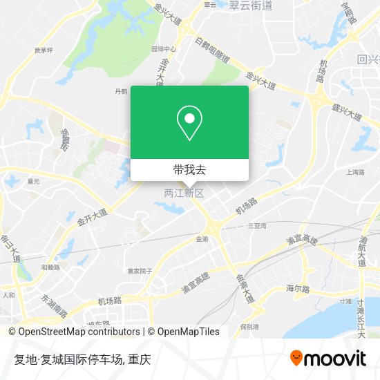 复地·复城国际停车场地图