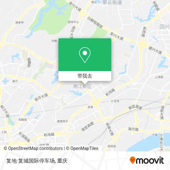 复地·复城国际停车场地图