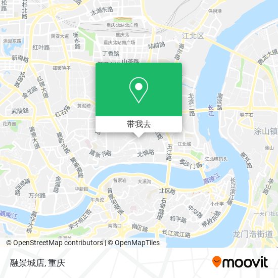 融景城店地图