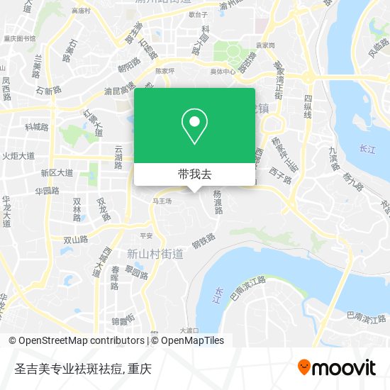 圣吉美专业祛斑祛痘地图