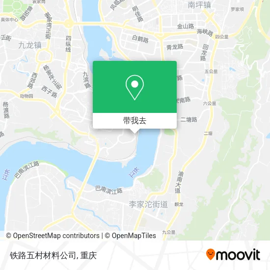 铁路五村材料公司地图