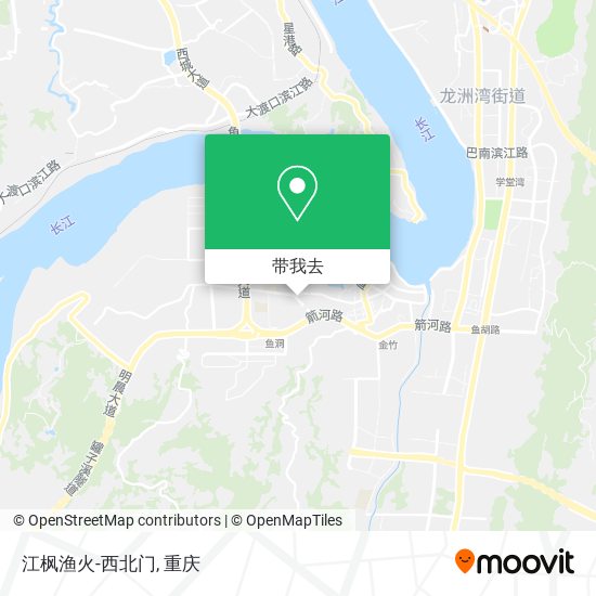江枫渔火-西北门地图