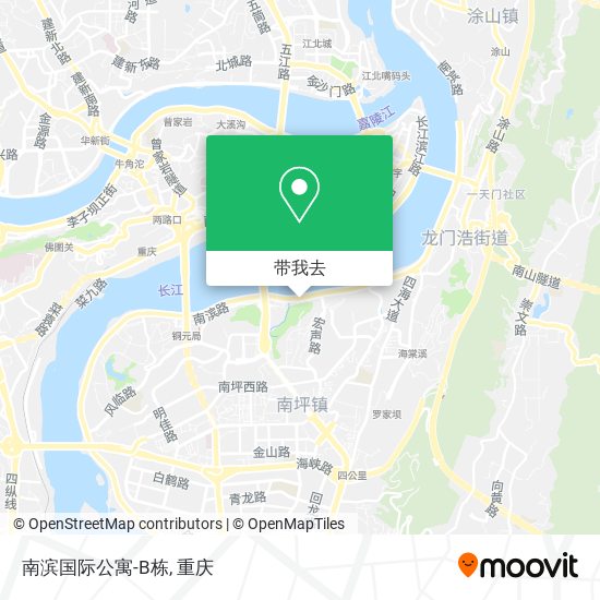 南滨国际公寓-B栋地图