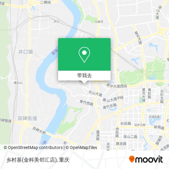 乡村基(金科美邻汇店)地图