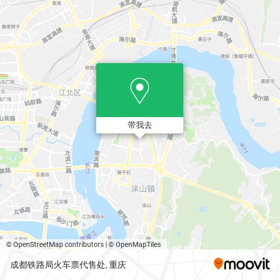 成都铁路局火车票代售处地图