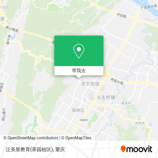 泛美星教育(茶园校区)地图
