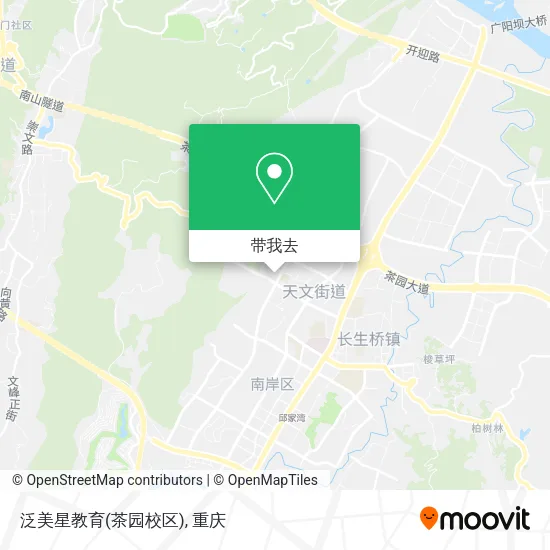 泛美星教育(茶园校区)地图