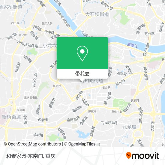 和泰家园-东南门地图