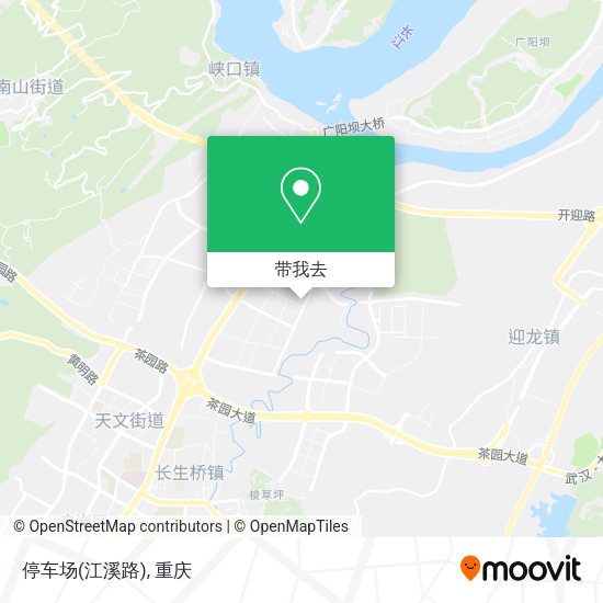 停车场(江溪路)地图