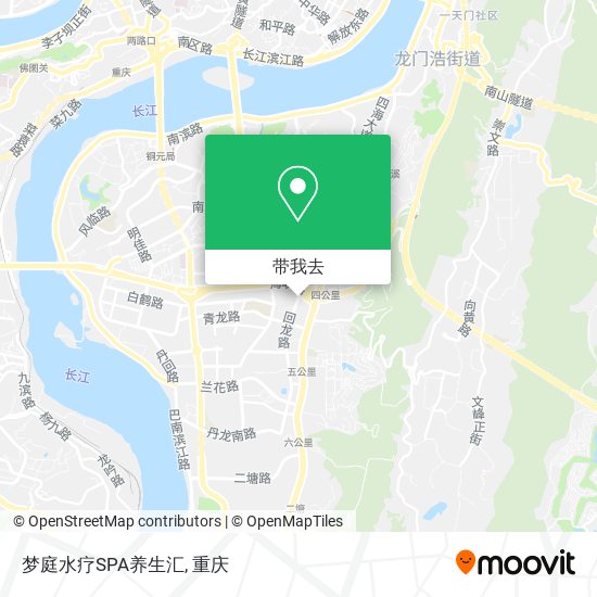 梦庭水疗SPA养生汇地图