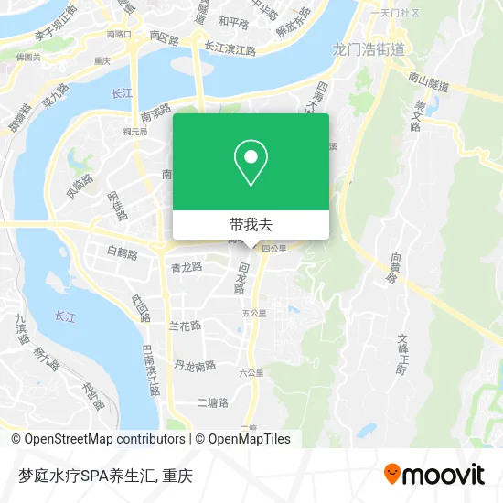 梦庭水疗SPA养生汇地图
