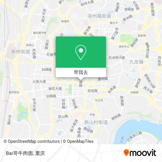 Bai哥牛肉面地图