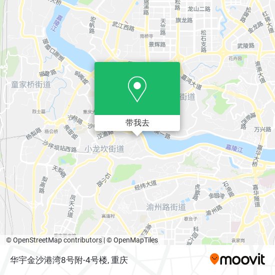 华宇金沙港湾8号附-4号楼地图