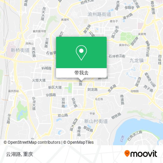 云湖路地图