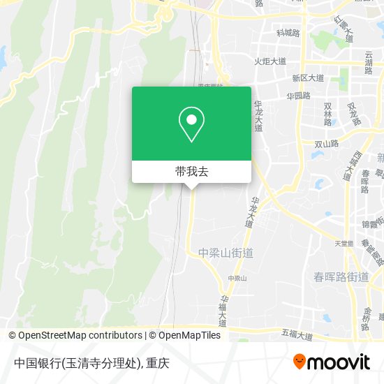 中国银行(玉清寺分理处)地图