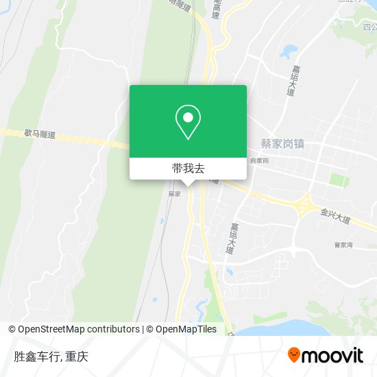 胜鑫车行地图