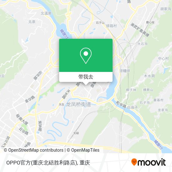 OPPO官方(重庆北碚胜利路店)地图