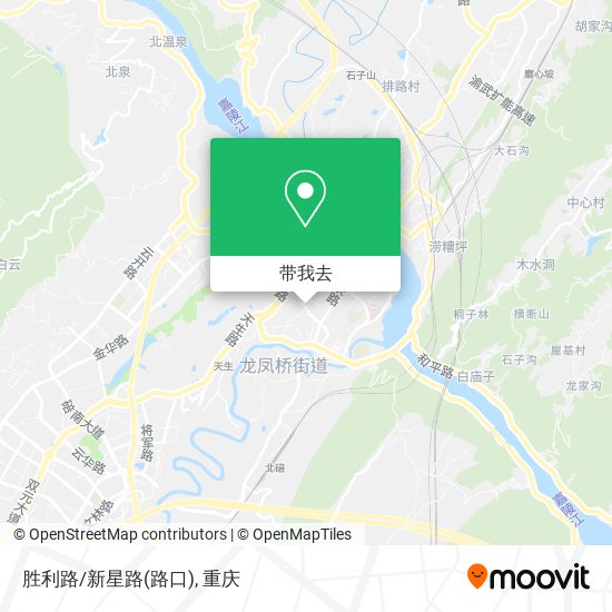 胜利路/新星路(路口)地图