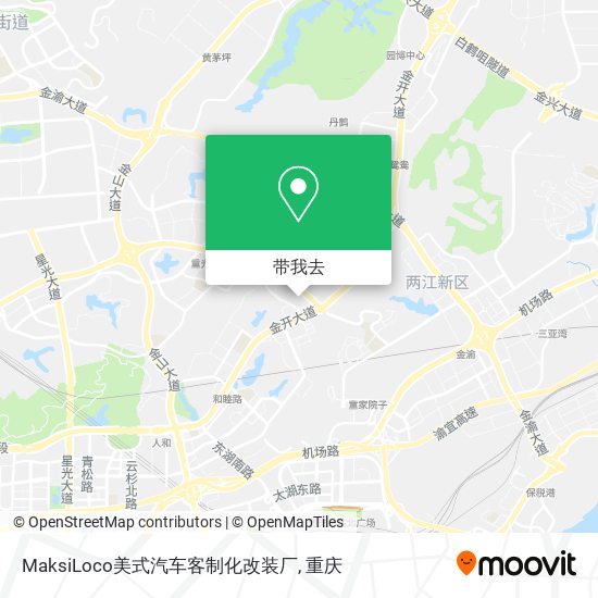 MaksiLoco美式汽车客制化改装厂地图