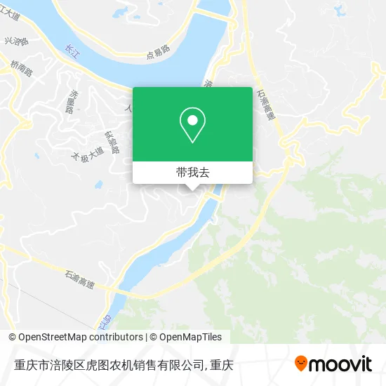 重庆市涪陵区虎图农机销售有限公司地图