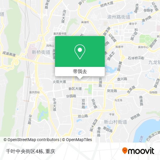 千叶中央街区4栋地图