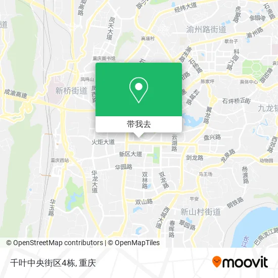 千叶中央街区4栋地图