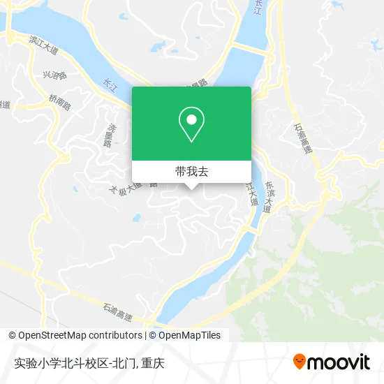 实验小学北斗校区-北门地图