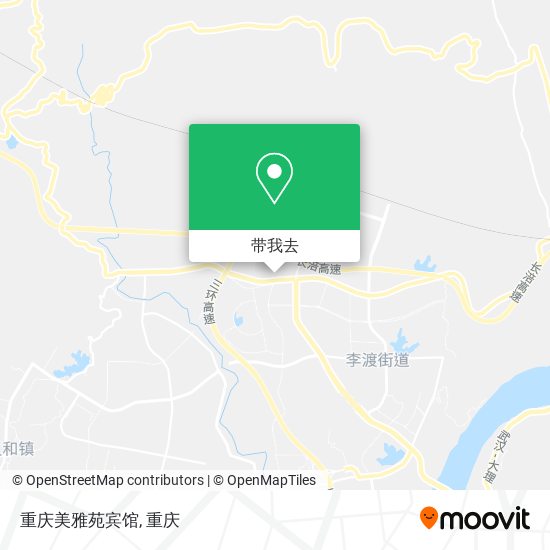 重庆美雅苑宾馆地图